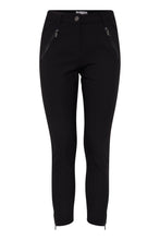 Load image into Gallery viewer, FRANSA&lt;BR&gt;
Zio Trouser&lt;BR&gt;
Black&lt;BR&gt;
