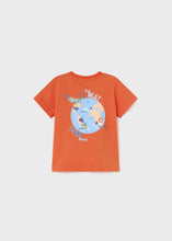 Load image into Gallery viewer, MAYORAL &lt;BR&gt;
Sustainable cotton print T-shirt baby &lt;BR&gt;
Orange &lt;BR&gt;
