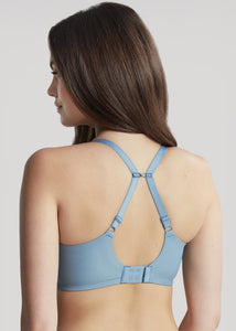 PANACHE <BR>
Rocha Bra, underwire, moulded <BR>
Stone Blue <BR>