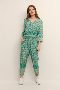 CREAM <BR>
Casual Pants <BR>
Green <BR>