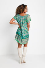 Load image into Gallery viewer, CREAM &lt;BR&gt;
Willow Dress &lt;BR&gt;
Ethnic Green &lt;BR&gt;
