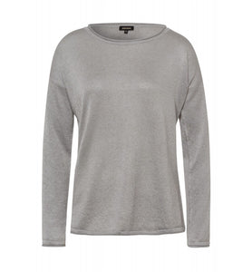 MORE & MORE <BR>
Summer Sweater <BR>
Gray <BR>