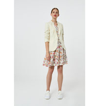 Load image into Gallery viewer, MORE &amp; MORE &lt;BR&gt;
Short Spring Flower Dress &lt;BR&gt;
Multi &lt;BR&gt;
