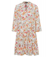Load image into Gallery viewer, MORE &amp; MORE &lt;BR&gt;
Short Spring Flower Dress &lt;BR&gt;
Multi &lt;BR&gt;
