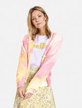 Load image into Gallery viewer, TAIFUN &lt;BR&gt;
Pastel Print Button Up Cardigan &lt;BR&gt;
Multi &lt;BR&gt;
