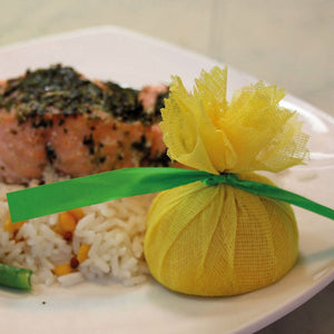 EDDINGTONS <BR>
Lemon Wraps with Ribbon <BR>
Yellow <BR>