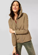 Load image into Gallery viewer, STREET ONE &lt;BR&gt;
Hooded Windbreaker &lt;BR&gt;
Toffee Brown &lt;BR&gt;
