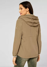 Load image into Gallery viewer, STREET ONE &lt;BR&gt;
Hooded Windbreaker &lt;BR&gt;
Toffee Brown &lt;BR&gt;
