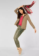 Load image into Gallery viewer, STREET ONE &lt;BR&gt;
Hooded Windbreaker &lt;BR&gt;
Toffee Brown &lt;BR&gt;
