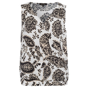 MORE & MORE <BR>
Organic Paisley Top <BR>