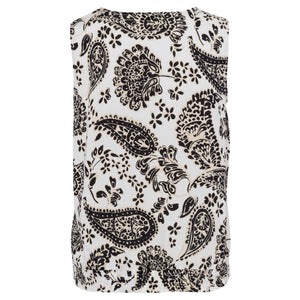 MORE & MORE <BR>
Organic Paisley Top <BR>