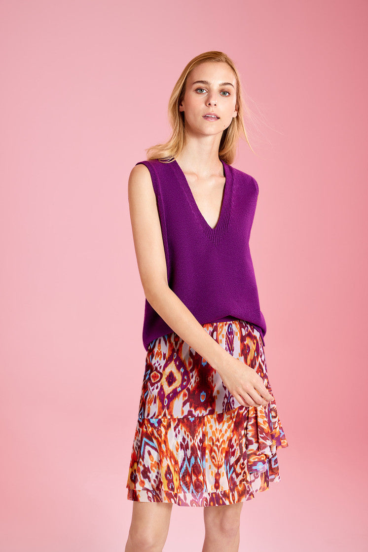 MORE & MORE <BR>
Pullunder <BR>
Ethnic Lilac <BR>