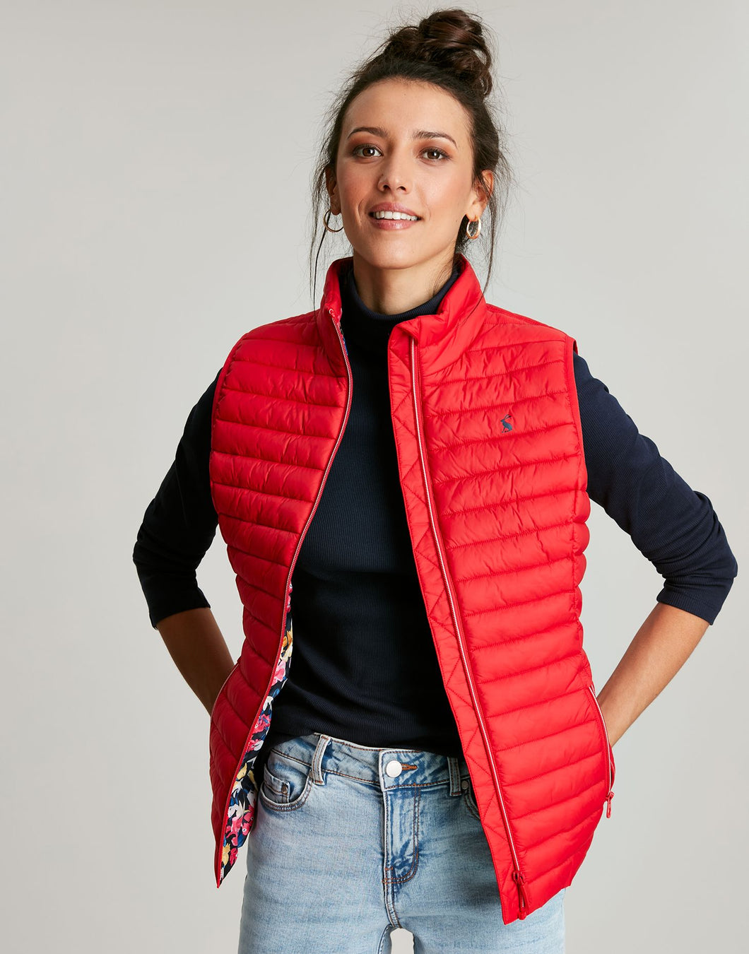 JOULES <BR>
Gilet <BR>
Red <BR>