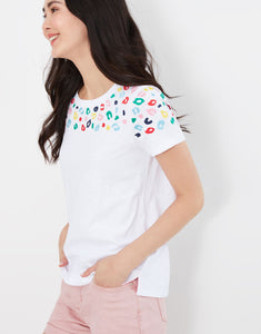 JOULES <BR>
Embroidered T Shirt <BR>