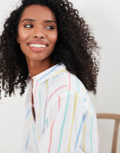 JOULES <BR>
Striped Shirt <BR>