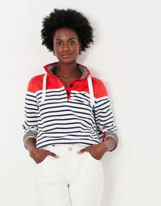 JOULES <BR>
Saunton Funnel Neck Sweatshirt <BR>