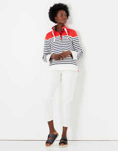 JOULES <BR>
Saunton Funnel Neck Sweatshirt <BR>