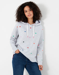 JOULES <BR>
Rowley Raglan Hooded Sweat <BR>
Bee Design <BR>