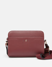 Load image into Gallery viewer, JOULES &lt;BR&gt;
Vegan Cross Body Camera Bag &lt;BR&gt;
Oxblood &lt;BR&gt;
