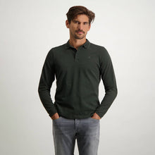 Load image into Gallery viewer, STATE OF ART &lt;BR&gt;
Long sleeved cotton polo in regular fit &lt;BR&gt;
