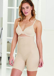 MIRACLE SUIT <BR>
High Waist, Thigh Slimmer, Firm Control <BR>
Skin Colour <BR>