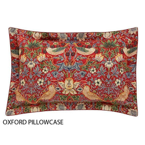 WILLIAM MORRIS <BR>
Strawberry Thief Oxford Pillowcase <BR>