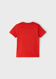 MAYORAL <BR>
Motorbike short sleeve t-shirt boy <BR>
Red <BR>