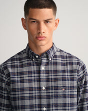 Load image into Gallery viewer, GANT &lt;BR&gt;
Regular Fit Oxford Shirt &lt;BR&gt;
Blue check &lt;BR&gt;
