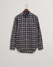 Load image into Gallery viewer, GANT &lt;BR&gt;
Regular Fit Oxford Shirt &lt;BR&gt;
Blue check &lt;BR&gt;
