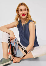 Load image into Gallery viewer, STREET ONE &lt;BR&gt;
Blouse &lt;BR&gt;
Denim &lt;BR&gt;
