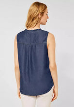 Load image into Gallery viewer, STREET ONE &lt;BR&gt;
Blouse &lt;BR&gt;
Denim &lt;BR&gt;
