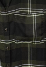 Load image into Gallery viewer, STREET ONE &lt;BR&gt;
Checkered Shirt &lt;BR&gt;
Olive &lt;BR&gt;
