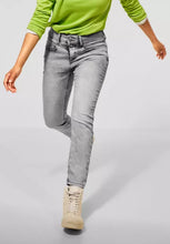 Load image into Gallery viewer, STREET ONE &lt;BR&gt;
Slim Fit Jeans &lt;BR&gt;
Grey &lt;BR&gt;
