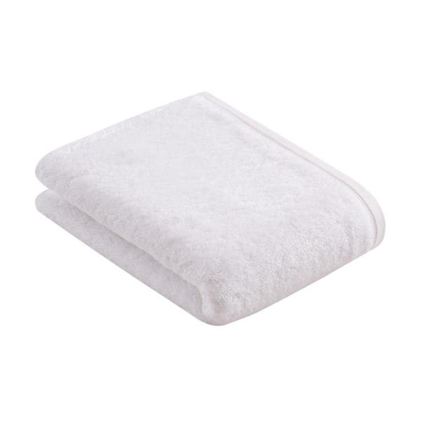 VOSSEN <BR>
Vegan Life Bath Towel White <BR>
100% Vegan