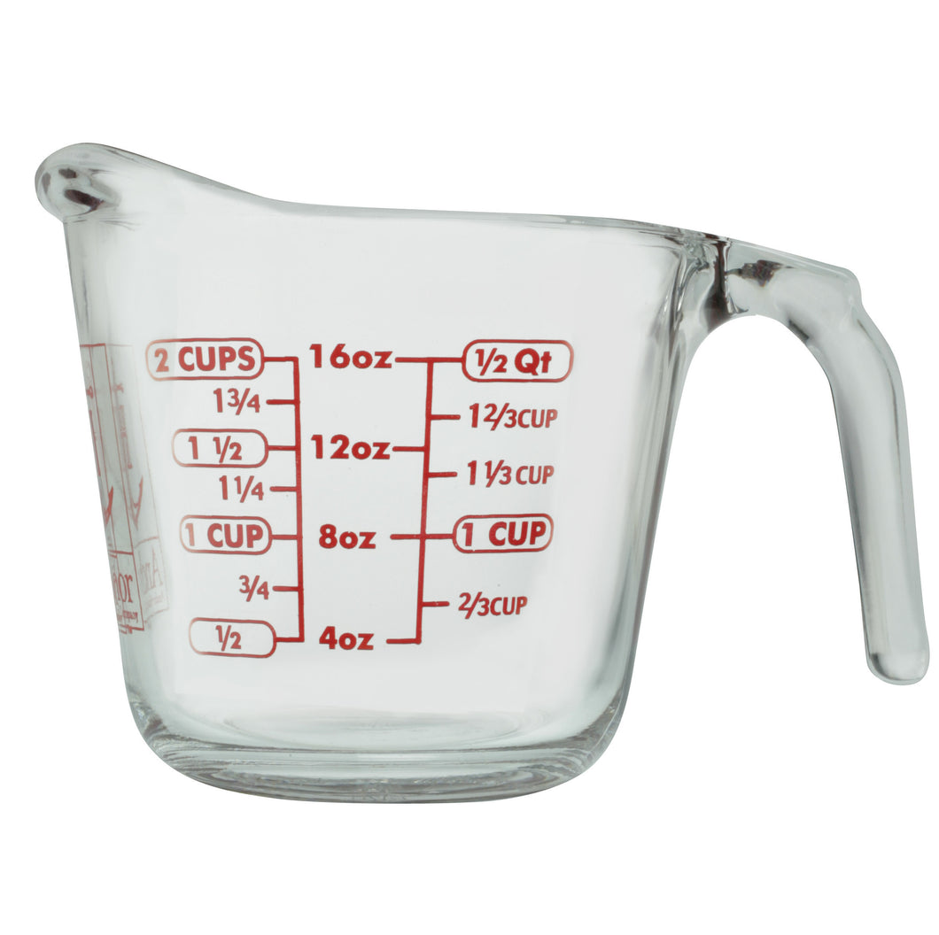 EDDINGTONS <BR>
500 ml Glass Measuring Jug <BR>