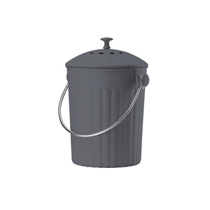 EDDINGTONS <BR>
Eco Compost Pail <BR>
Slate <BR>