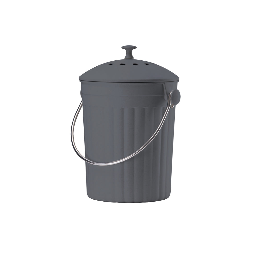 EDDINGTONS <BR>
Eco Compost Pail <BR>
Slate <BR>