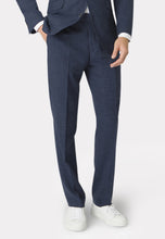 Load image into Gallery viewer, BROOK TAVERNER &lt;BR&gt;
Constable Suit Trouser &lt;BR&gt;
Navy &lt;BR&gt;
