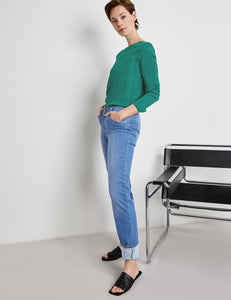 GERRY WEBER <BR>
5-Pocket Jeans, Best4me Slim Fit <BR>