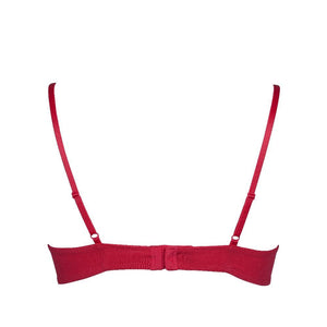 AFTER EDEN <BR>
2-Pack Cotton Bra, No Wire <BR>
Grey & Pink <BR>