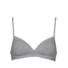 Load image into Gallery viewer, AFTER EDEN &lt;BR&gt;
2-Pack Cotton Bra, No Wire &lt;BR&gt;
Grey &amp; Pink &lt;BR&gt;
