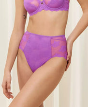 Load image into Gallery viewer, TRIUMPH &lt;BR&gt;
Amourette 300 Summer High Waist Brief &lt;BR&gt;
Blueberry cream &lt;BR&gt;
