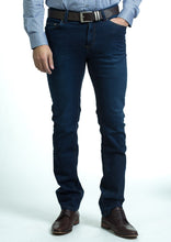 Load image into Gallery viewer, ANDRE &lt;BR&gt;
Denim Jeans &lt;BR&gt;
Solid Dark Blue &lt;BR&gt;
