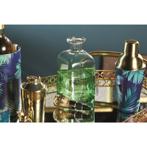 BARCRAFT <BR>
Tropical Glass Decanter <BR>
Monkey <BR>