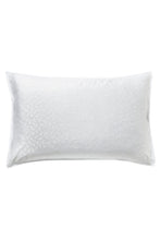 Load image into Gallery viewer, PEACOCK BLUE &lt;BR&gt;
Hotel Collection &lt;BR&gt;
Aura Double Duvet Set &lt;BR&gt;
White &lt;BR&gt;
