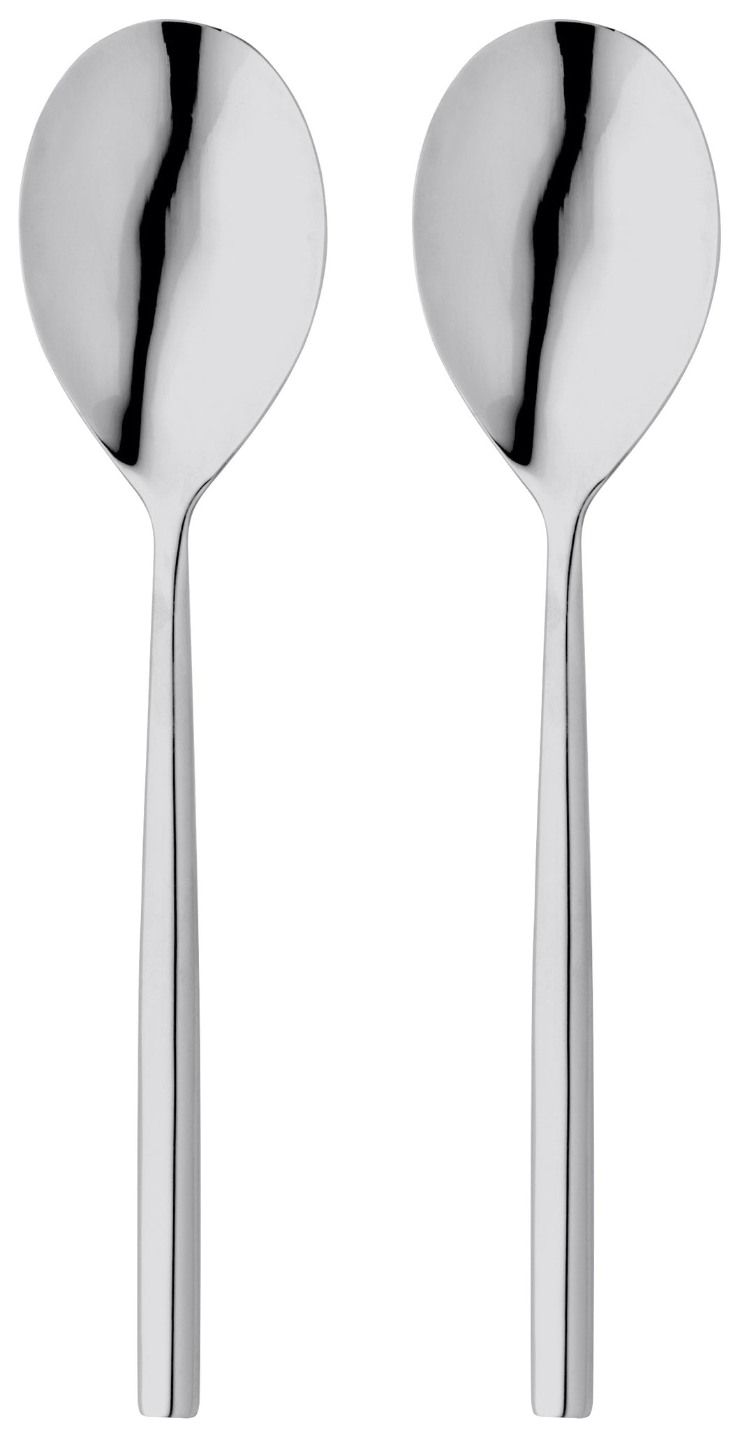 STELLAR <BR>
2 Piece Rochester Stainless Steel Serving sppon set <BR>