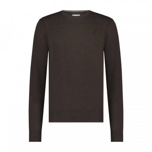 STATE OF ART <BR>
Crew Neck Plain Knit <BR>