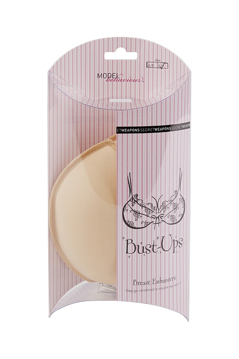 SECRET WEAPONS <BR>
Bra Pad Inserts - Bust Ups <BR>
Nude <BR>