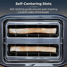 Load image into Gallery viewer, TOWER &lt;BR&gt;
Belle 2 slice Toaster &lt;br&gt;
Navy &lt;BR&gt;
