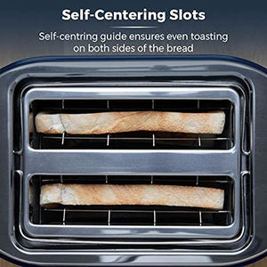 TOWER <BR>
Belle 2 slice Toaster <br>
Navy <BR>